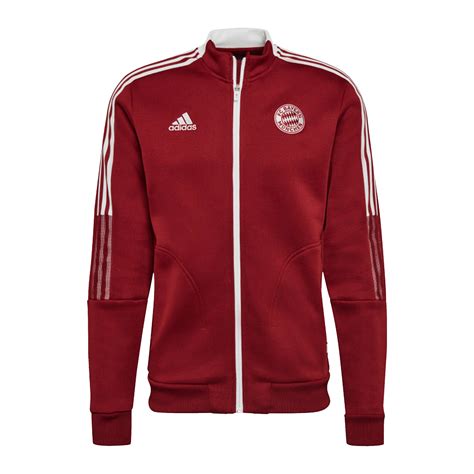 adidas jacke rot fc bayern|FC Bayern München Anthem Jacke .